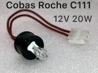 Лампа галогенная 12V 20W для биохимического анализатора  ROCHE COBAS C111